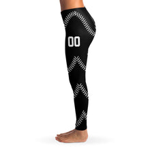 Load image into Gallery viewer, Personalized Leggings Black