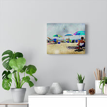 Load image into Gallery viewer, Oil Painting Wall Art Print Wildwood NJ Boardwak Beach