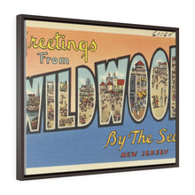 Load image into Gallery viewer, Old Wildwood By The Sea Postcard Home Decor Wall Art Print Canvas