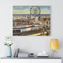 Load image into Gallery viewer, Old WIldwood Ferris Wheel Home Decor Wall Art Print Canvas