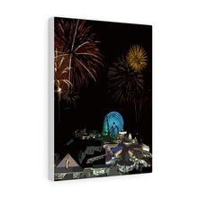 Load image into Gallery viewer, Cartoon Art Wall Decor Art Paint Beach Painting Wildwood New Jersey fireworks