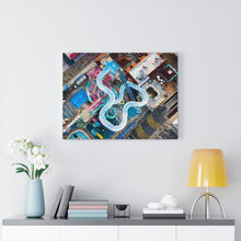 Load image into Gallery viewer, Gouache Digital Art painting Wall Art Print Water park Wildwood NJ