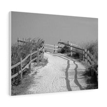 Load image into Gallery viewer, Black and White Photography Wall Art Print Beach Path Cape May