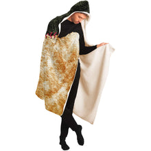 Load image into Gallery viewer, San Francisco Baseball Personalized Hooded Blanket Black & Tan