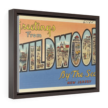 Load image into Gallery viewer, Old Wildwood By The Sea Postcard Home Decor Wall Art Print Canvas