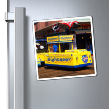 Load image into Gallery viewer, Wildwood NJ Refrigerator Magnet Sightseers Tramcar Souvenir