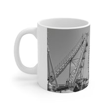 Load image into Gallery viewer, Black and White Wildwood NJ Coffee Or Tea Mug 11oz