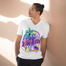 Load image into Gallery viewer, Vintage retro old school Style Wildwood New Jersey 1990s Men's Lightweight V-Neck Tee