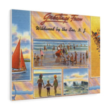 Load image into Gallery viewer, Old Beach Wildwood By The Sea Home Decor Wall Art Print Canvas