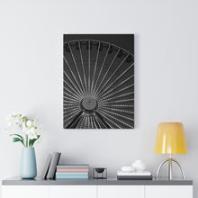 Load image into Gallery viewer, Black and White Photography Wall Art Print WIldwood NJ Ferris wheel