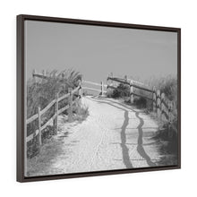 Load image into Gallery viewer, Black and White Photography Wall Art Print Beach Path Cape May