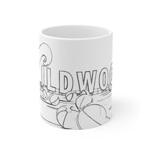 Load image into Gallery viewer, Artistic Black and White Art Sketch Wildwood NJ Coffee Or Tea M