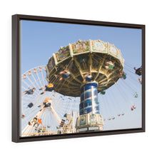Load image into Gallery viewer, Canvas Print Jersey Shore Theme Park Large Swings