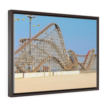 Load image into Gallery viewer, Wildwood Wooden Roller Coaster Watercolor Painting Wall Art Print