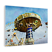 Load image into Gallery viewer, Wildwood New Jersey Amusement Park Oil Painting Wall Art Print