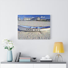 Load image into Gallery viewer, Gouache Digital Art painting Wall Art Print Lifeboat Beach Cape May NJ