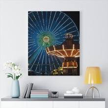 Load image into Gallery viewer, Cartoon art Wall Decor Art Paint Beach Painting Ferris Wheel Wildwood NJ