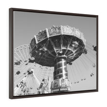 Load image into Gallery viewer, Wildwood Jersey shore Swings Black and White Photography Wall Art Print