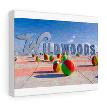 Load image into Gallery viewer, Gouache Digital Art painting Wildwood NJ Crest Sign Wall Art Print