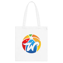 Load image into Gallery viewer, Wildwood Big W inside of a Beach Ball Tote Bag