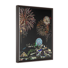 Load image into Gallery viewer, Wildwood New Jersey fireworks Oil Painting Wall Art Print