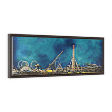 Load image into Gallery viewer, Oil Painting Wall Art Print Panoramic Wildwood New Jersey boardwalk