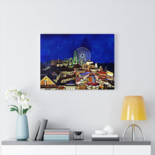 Load image into Gallery viewer, Mariners Landing Oil Painting Wall Art Print Moreys Piers Wildwood NJ