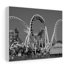 Load image into Gallery viewer, Black and White Photography Wall Art Print Wildwood NJ Boardwak