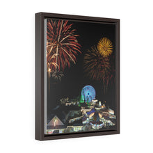 Load image into Gallery viewer, Canvas Print Wildwood Boardwalk New Jersey Fireworks
