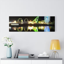 Load image into Gallery viewer, Wildwood New Jersey Shore Skyline Watercolor Painting Wall Art Print