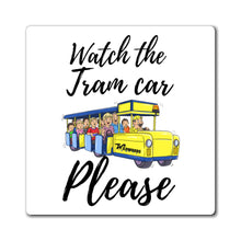 Load image into Gallery viewer, Wildwood Crest North NJ Watch the tramcar please Refrigerator Magnet Keepsake Souvenir