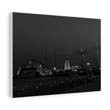 Load image into Gallery viewer, Black and White Photography Wall Art Print Sunset Wildwood New Jersey