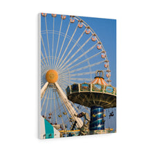 Load image into Gallery viewer, Canvas Print Wildwood New Jersey Morey's Piers Amusement Park Portrait