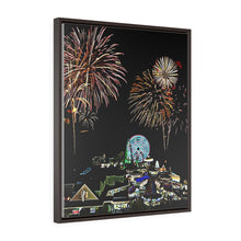 Load image into Gallery viewer, Wildwood New Jersey fireworks Oil Painting Wall Art Print