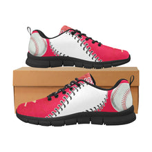 Load image into Gallery viewer, Baseball Sneakers Red & White