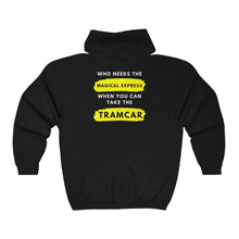 Load image into Gallery viewer, Magical express VS The Wildwood Tramcar Unisex Full Zip Hoodie