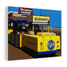 Load image into Gallery viewer, Wildwood NJ Tramcar Cartoon Art Wall Decor Art Painting