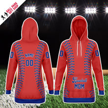 Load image into Gallery viewer, Chicago Baseball Personalized Longline Hoodie