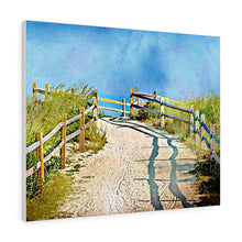 Load image into Gallery viewer, Oil Painting Wall Art Print Beach Path Cape May