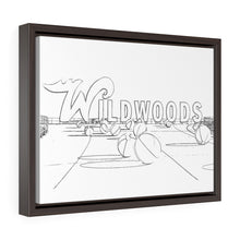 Load image into Gallery viewer, Art Sketch Wall Art Print Sunset Wildwood Crest New Jersey Sign