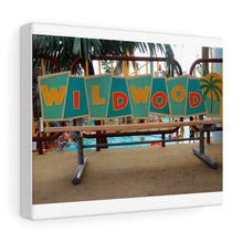 Load image into Gallery viewer, Canvas Print Wildwood Jersey Shore Morey's Piers Amusement Park