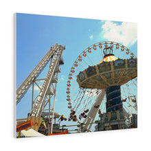 Load image into Gallery viewer, Watercolor Painting Wall Art Print Wildwood Jersey Shore Ferris wheel