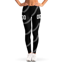 Load image into Gallery viewer, Personalized Leggings Black