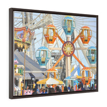 Load image into Gallery viewer, Canvas Print Morey's Piers Hot Air Balloons Wildwood New Jersey