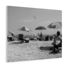 Load image into Gallery viewer, Black and White Photography Wall Art Print Wildwood Crest Beach