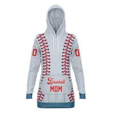 Load image into Gallery viewer, Chicago Personalized Long Hoodie Silver