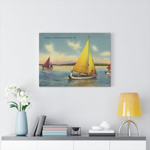Load image into Gallery viewer, Wildwood Sailboats Home Decor Wall Art Print Canvas