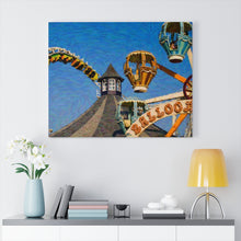 Load image into Gallery viewer, Gouache Digital Art painting Wall Art Print Wildwood Jersey Shore Ferris wheel
