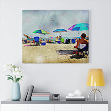 Load image into Gallery viewer, Oil Painting Wall Art Print Wildwood NJ Boardwak Beach