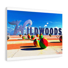 Load image into Gallery viewer, Wildwood NJ Crest Sign Watercolor Painting Wall Art Print